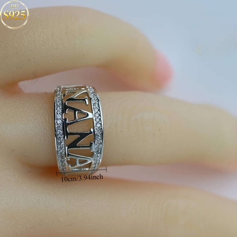 Women's 925 Silver Synthetic Zirconia Ring